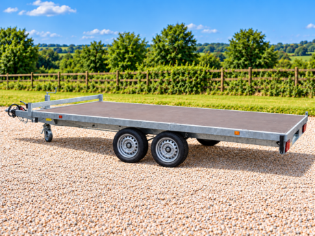 Remorque plateau LIDER 44660 – 3500 kg – 506 × 215 cm