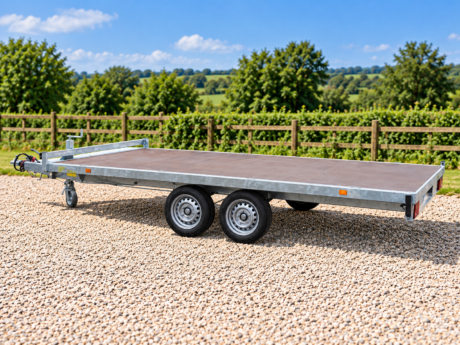 Remorque plateau LIDER 44680 – 3500 kg – 406 × 215 cm